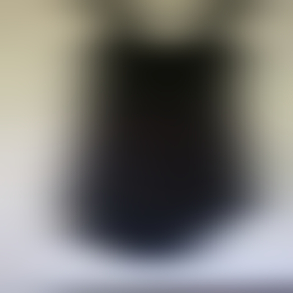 Le Chateau Elegant Black High-Low A-Line Dress - Picture 3 of 9